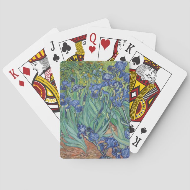 Vincent Van Gogh - Irises Playing Cards (Back)