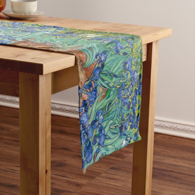 Vincent Van Gogh - Irises Short Table Runner (In Situ)