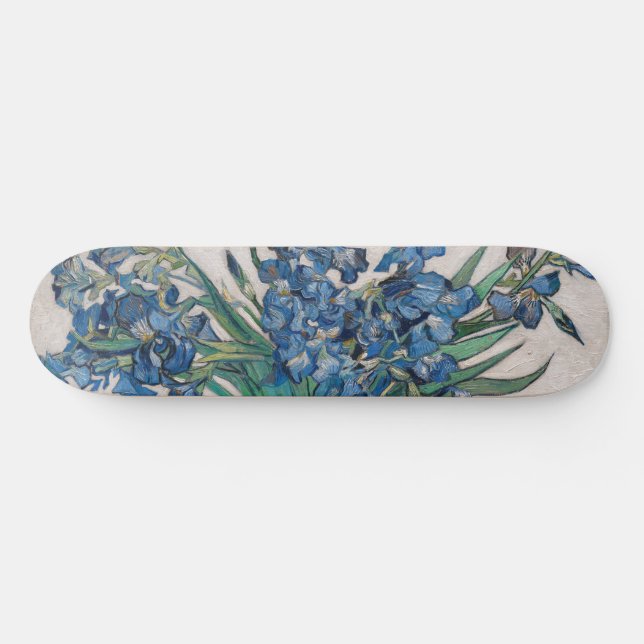 Vincent van Gogh - Irises Skateboard (Horz)