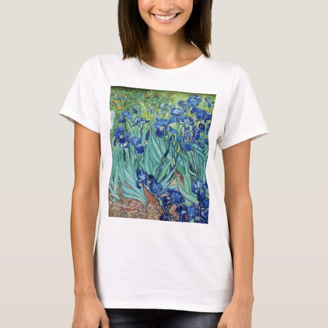 Vincent van Gogh Irises T-Shirt (Front)