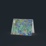 Vincent Van Gogh - Irises Thank You Card<br><div class="desc">Vincent Van Gogh - Irises</div>