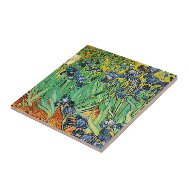 Vincent van Gogh,Irises Tile (Side)