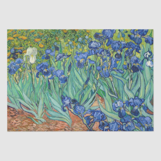 Vincent Van Gogh - Irises Tissue Paper (Front)