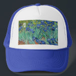 Vincent Van Gogh - Irises Trucker Hat<br><div class="desc">Irises / Iris - Vincent Van Gogh,  1889</div>
