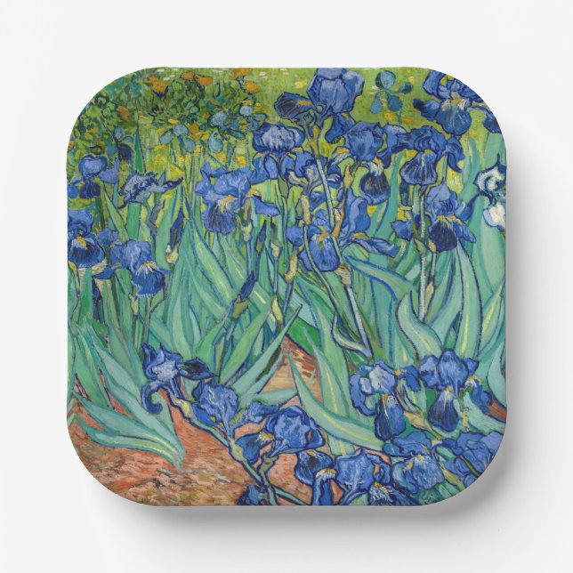 Vincent Van Gogh - Irish Paper Plate (Front)