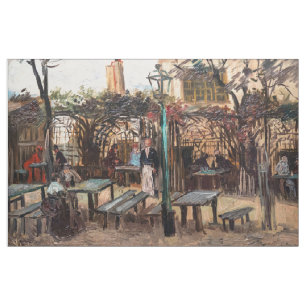 Vincent Van Gogh - La Guinguette on Montmartre Fabric