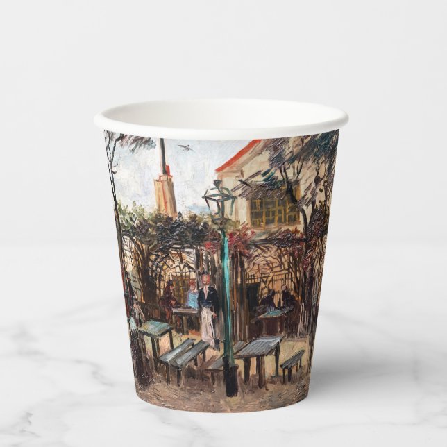 Vincent Van Gogh - La Guinguette on Montmartre Paper Cups (Front)