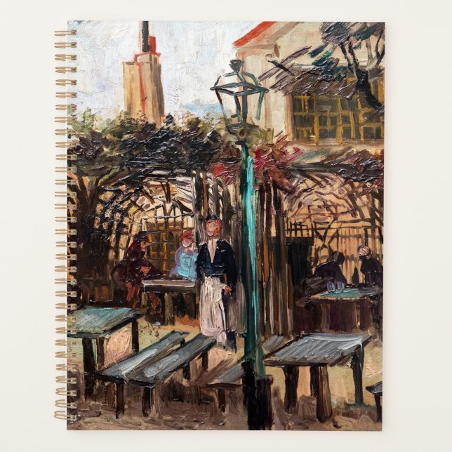 Vincent Van Gogh - La Guinguette on Montmartre Planner (Front)