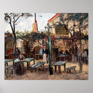 Vincent Van Gogh - La Guinguette on Montmartre Poster