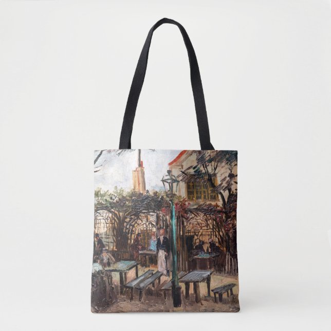 Vincent Van Gogh - La Guinguette on Montmartre Tote Bag (Front)