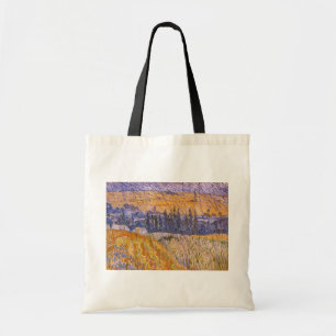 Vincent van Gogh - Landscape at Auvers in the Rain Tote Bag