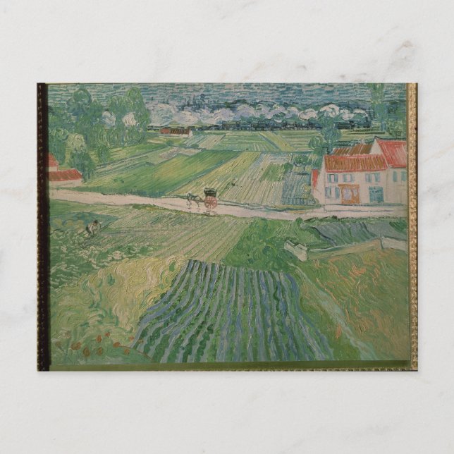 Vincent van Gogh | Landscape at Auvers Postcard (Front)