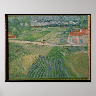 Vincent van Gogh Landscape at Auvers Poster