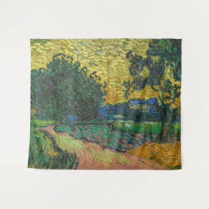 Vincent van Gogh - Landscape at Twilight Tapestry