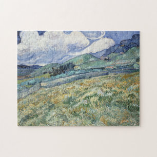 Vincent Van Gogh, Landscape from Saint-Remy Jigsaw Puzzle