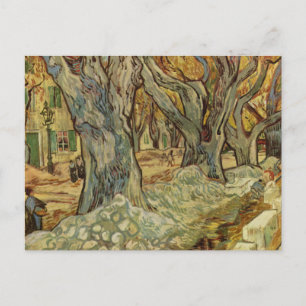 Vincent Van Gogh -  Landscape Trees Postcard