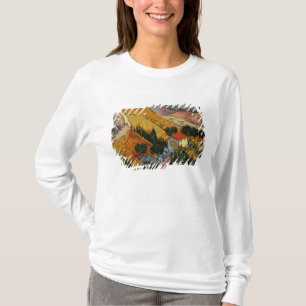 Vincent van Gogh   Landscape w/ House & Ploughman T-Shirt
