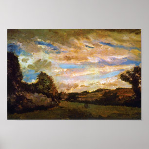 Vincent Van Gogh - Landscape with Dunes Fine Art Poster