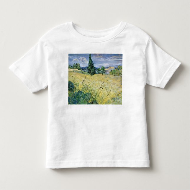 Vincent van Gogh | Landscape with Green Corn, 1889 Toddler T-Shirt (Front)