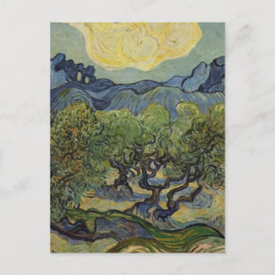Vincent van Gogh - Landscape with Olive Trees Postcard