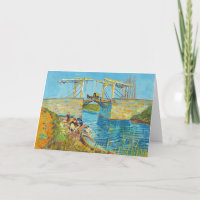 Vincent van Gogh - Langlois Bridge at Arles #1