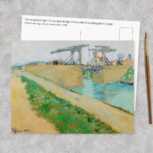 Vincent van Gogh - Langlois Bridge at Arles #2 Postcard