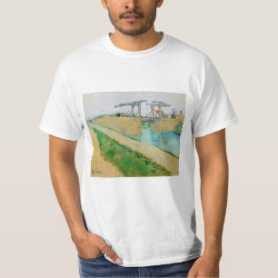 Vincent van Gogh - Langlois Bridge at Arles #2 T-Shirt
