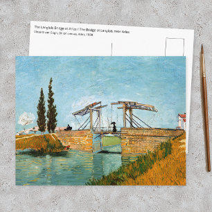 Vincent van Gogh - Langlois Bridge at Arles #3 Postcard