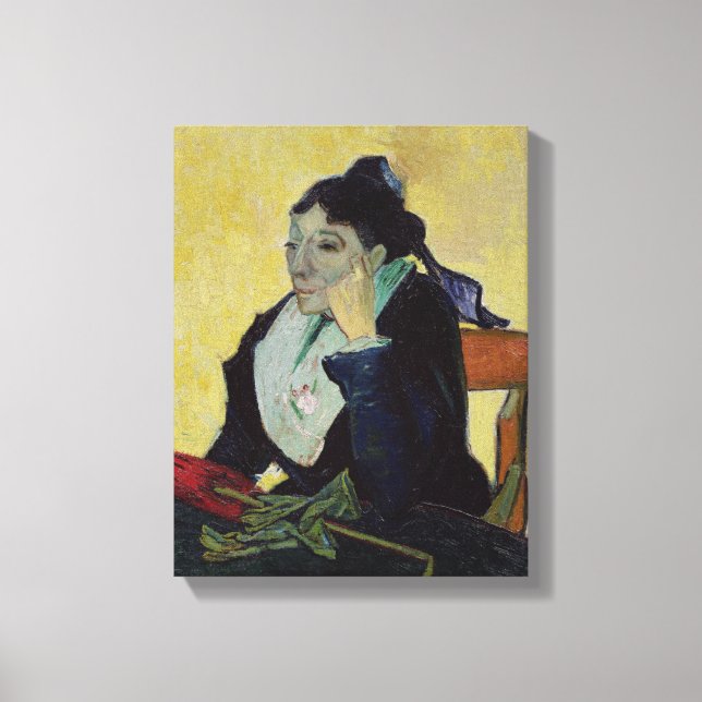 Vincent van Gogh | L'Arlesienne  1888 Canvas Print (Front)