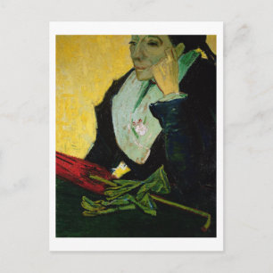 Vincent van Gogh   L'Arlesienne, detail, 1888  Postcard