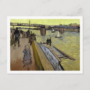 Vincent van Gogh   Le Pont de Trinquetaille Arles Postcard