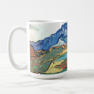 Vincent Van Gogh - Les Alpilles Mountain Landscape Coffee Mug