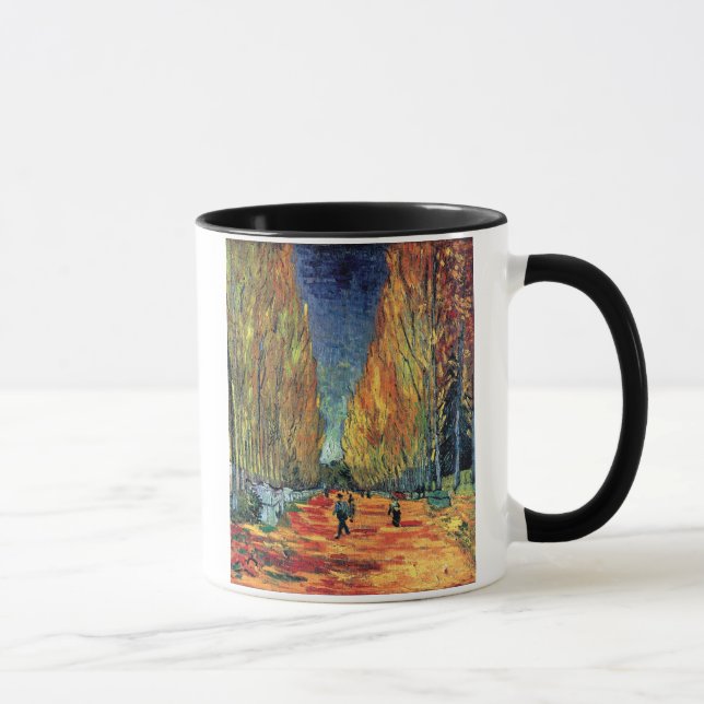 Vincent Van Gogh - Les Alyscamps Mug (Right)