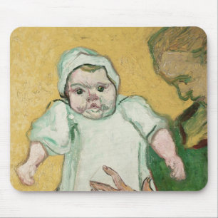 Vincent van Gogh   Madame Roulin and her baby Mouse Pad