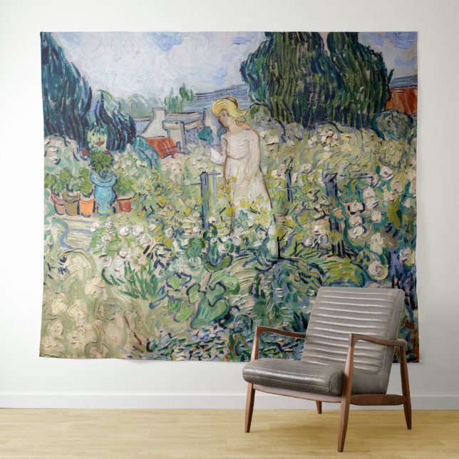 Vincent van Gogh - Miss Gachet in her Garden Tapestry (In Situ (Horizontal))