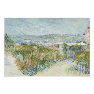 Vincent van Gogh - Montmartre: Behind the Moulin Photo Print