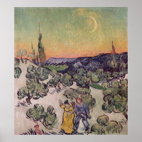 Vincent van Gogh | Moonlit Landscape, 1889