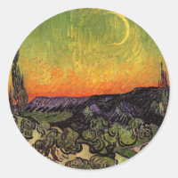 Vincent Van Gogh Moonlit Landscape