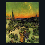 Vincent Van Gogh Moonlit Landscape Poster<br><div class="desc">Vincent Van Gogh Moonlit Landscape Poster</div>