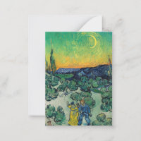 Vincent van Gogh - Moonlit Landscape with Couple