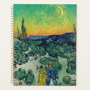 Vincent van Gogh - Moonlit Landscape with Couple Planner