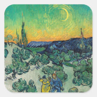 Vincent van Gogh - Moonlit Landscape with Couple