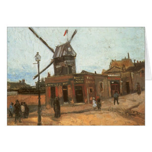 Vincent van Gogh - Moulin de la Galette, Windmill