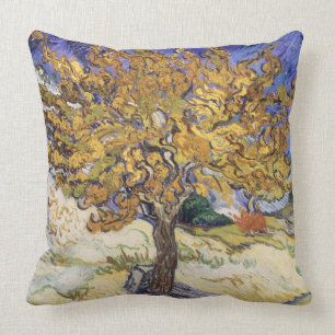 Vincent van Gogh   Mulberry Tree, 1889 Cushion