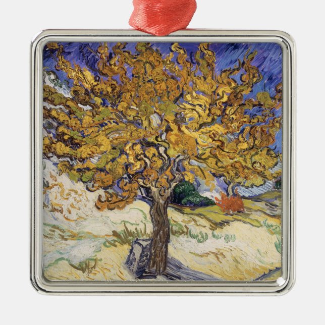 Vincent van Gogh | Mulberry Tree, 1889 Metal Tree Decoration (Front)