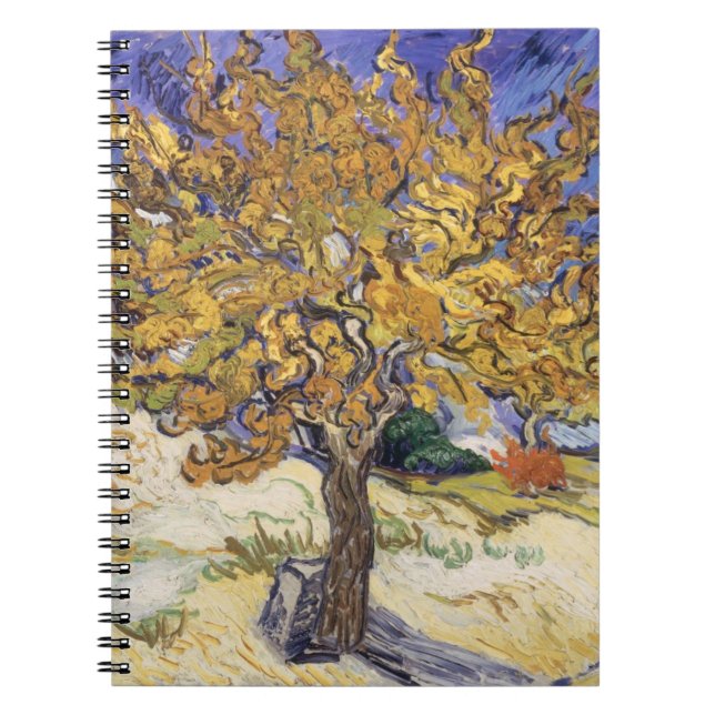 Vincent van Gogh | Mulberry Tree, 1889 Spiral Notebook (Front)