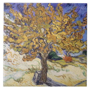 Vincent van Gogh Mulberry Tree, 1889 Tile