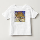 Vincent van Gogh | Mulberry Tree, 1889 Toddler T-Shirt<br><div class="desc">Mulberry Tree,  1889 | by Vincent van Gogh | Art Location: Norton Simon Collection,  Pasadena,  CA,  USA | Dutch Artist | Image Collection Number: XTD68230</div>