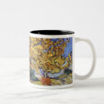 Vincent van Gogh | Mulberry Tree, 1889 Two-Tone Coffee Mug<br><div class="desc">Mulberry Tree,  1889 | by Vincent van Gogh | Art Location: Norton Simon Collection,  Pasadena,  CA,  USA | Dutch Artist | Image Collection Number: XTD68230</div>