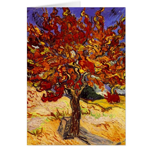 Vincent Van Gogh Mulberry Tree Fine Art Painting (Front)